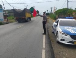 Satlantas Polres Tulang Bawang Optimalkan Kegiatan Strong Point di 11 Lokasi, Berikut Rinciannya